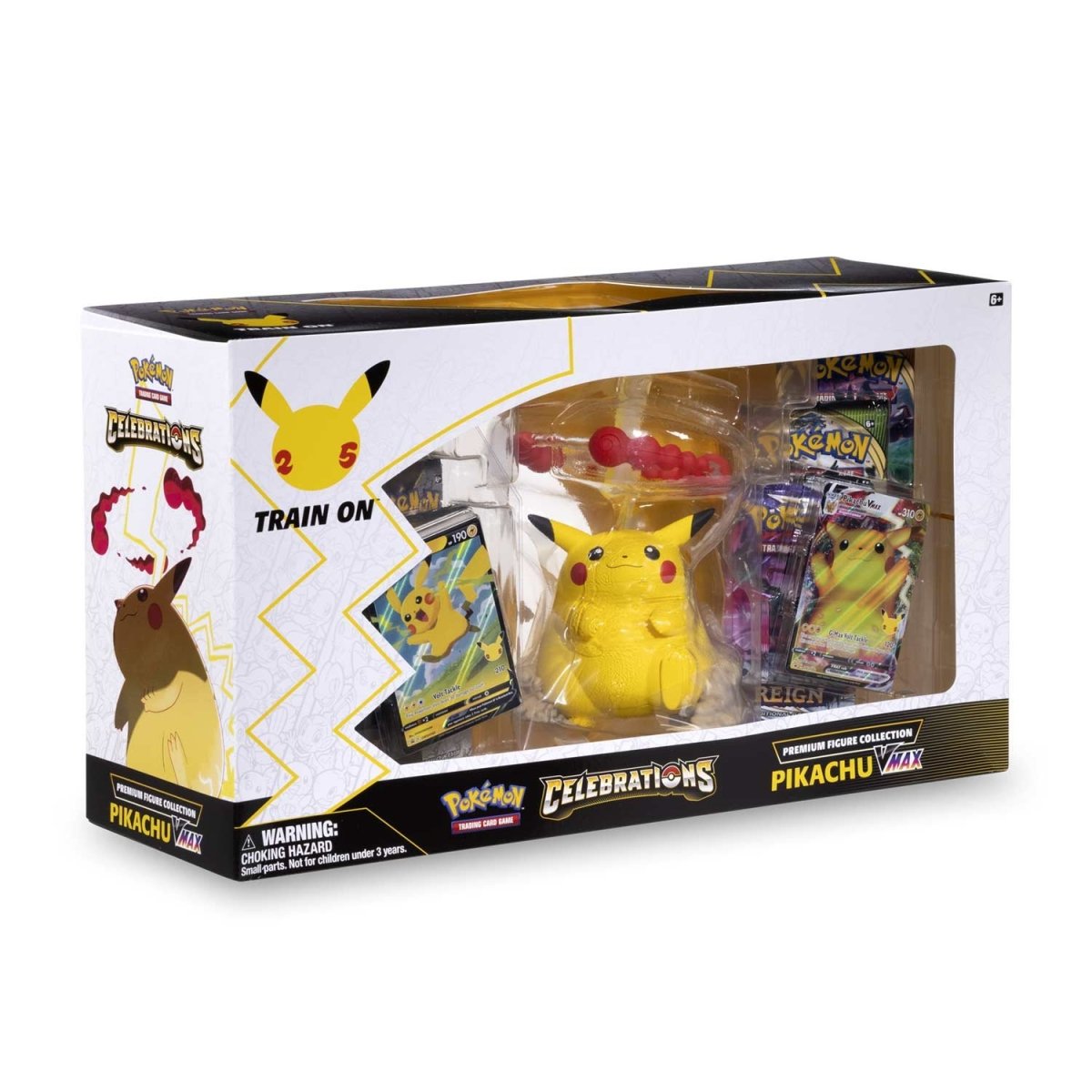 Premium Figure Collection Pikachu VMAX Box from Celebrations Pokémon card set